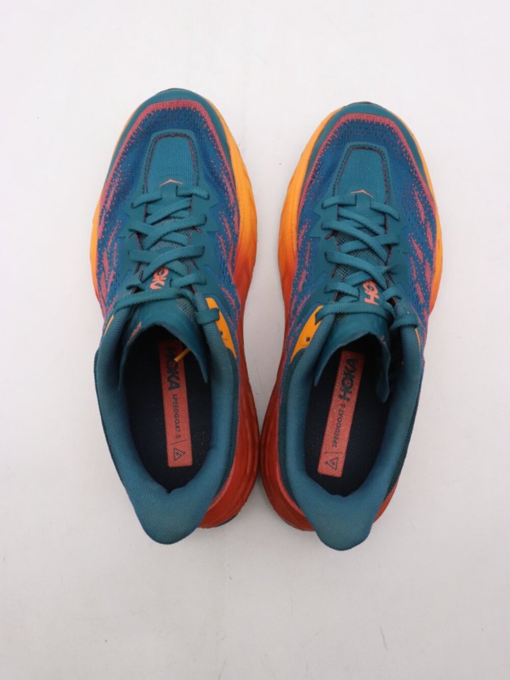 Hoka One One Speedgoat 5 Women's 9 B Blue Coral Camellia Sneakers 1123158 BCCML - Picture 9 of 9